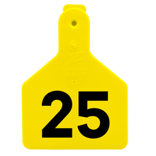 Z Tags One-Piece No-Snag Calf ID Ear Tag – Colors, Numbers & Custom Print