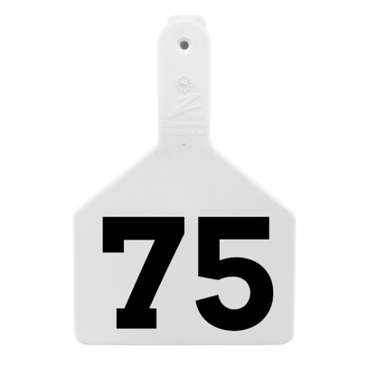 Z Tags One-Piece No-Snag Cow ID Ear Tag – Colors, Numbers & Custom Print