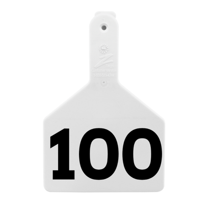 Z Tags One-Piece No-Snag Cow ID Ear Tag – Colors, Numbers & Custom Print