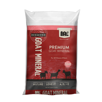 Redmond Goat Mineral | Natural Salt & Mineral Mix for Goats