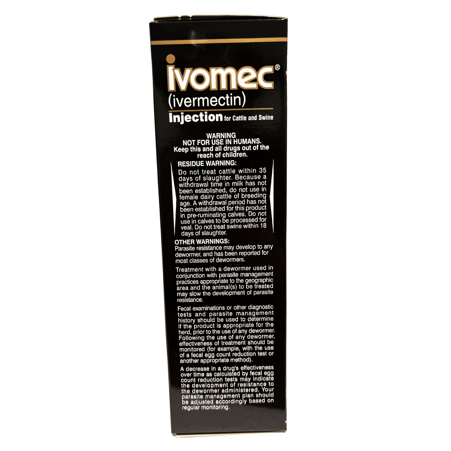 IVOMEC 1% Injection for Cattle & Swine | Ivermectin Dewormer
