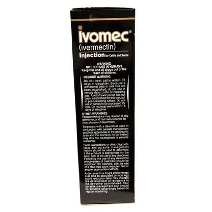 IVOMEC 1% Injection for Cattle & Swine | Ivermectin Dewormer
