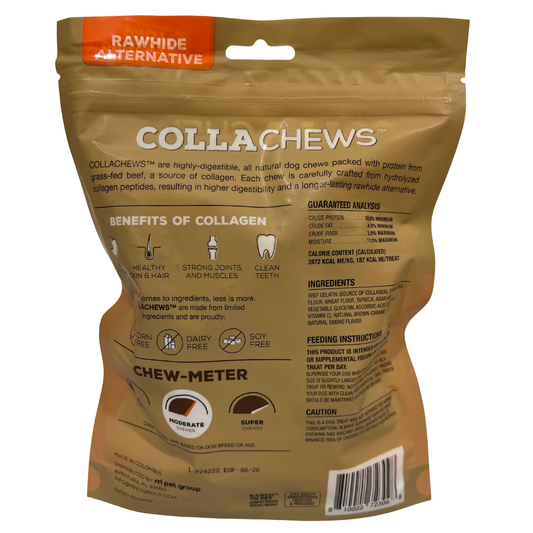 Collachews Chicken Plus Collagen Drumstick Dog Treats | Rawhide Alternative, 4-Pack
