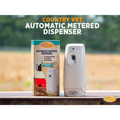 Country Vet Automatic Metered Dispenser | Insect & Odor Control