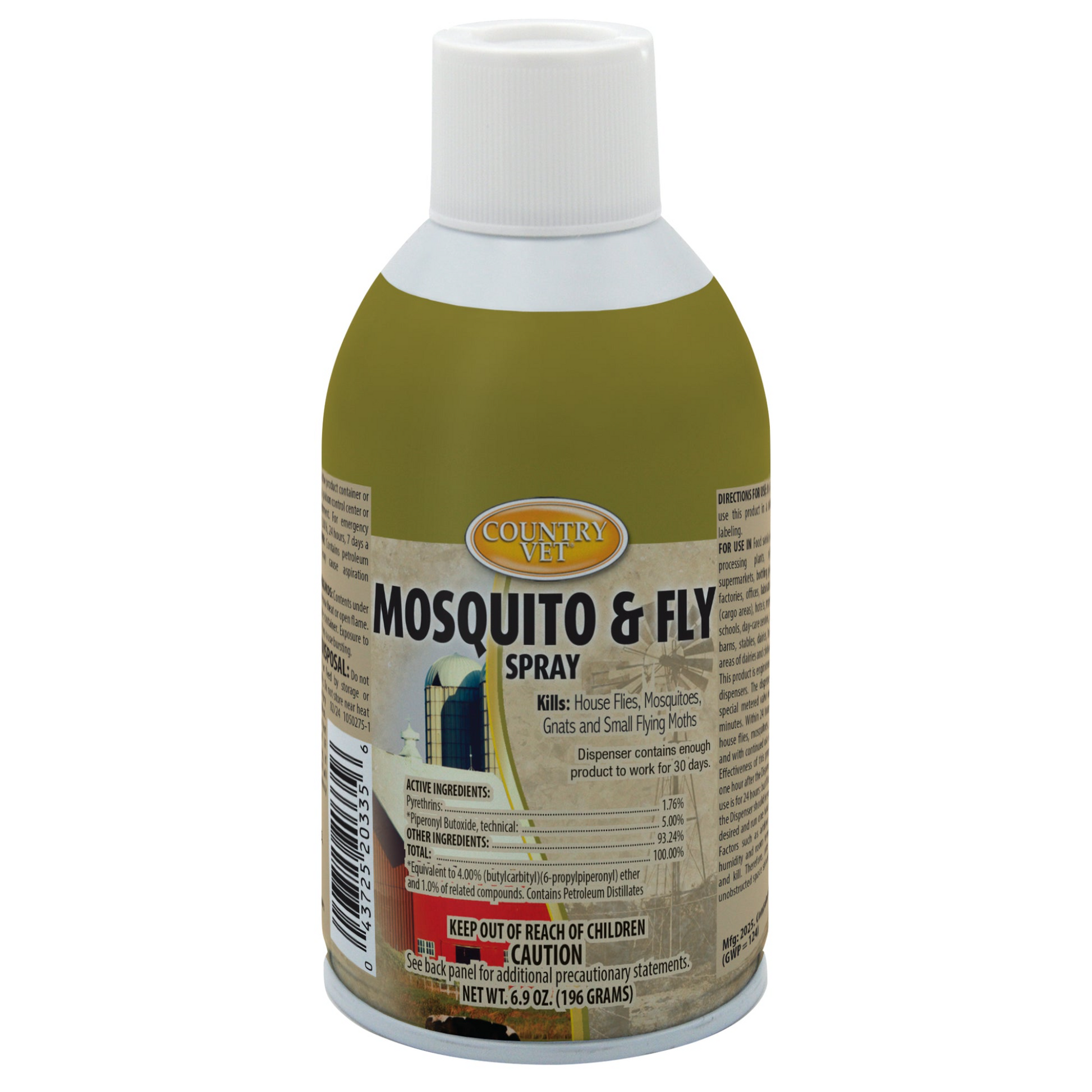 Country Vet Metered Mosquito & Fly Spray | 30-Day Refill