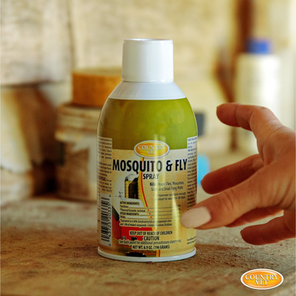 Country Vet Metered Mosquito & Fly Spray | 30-Day Refill