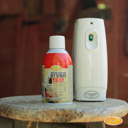 Country Vet Flying Insect Kill System | Dispenser & Fly Spray Kit