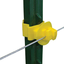 Patriot Yellow T-Post Claw Insulator - Pack of 25