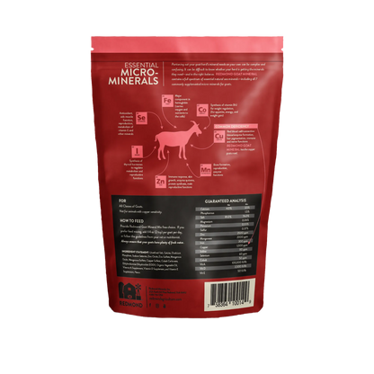 Redmond Goat Mineral | Natural Salt & Mineral Mix for Goats