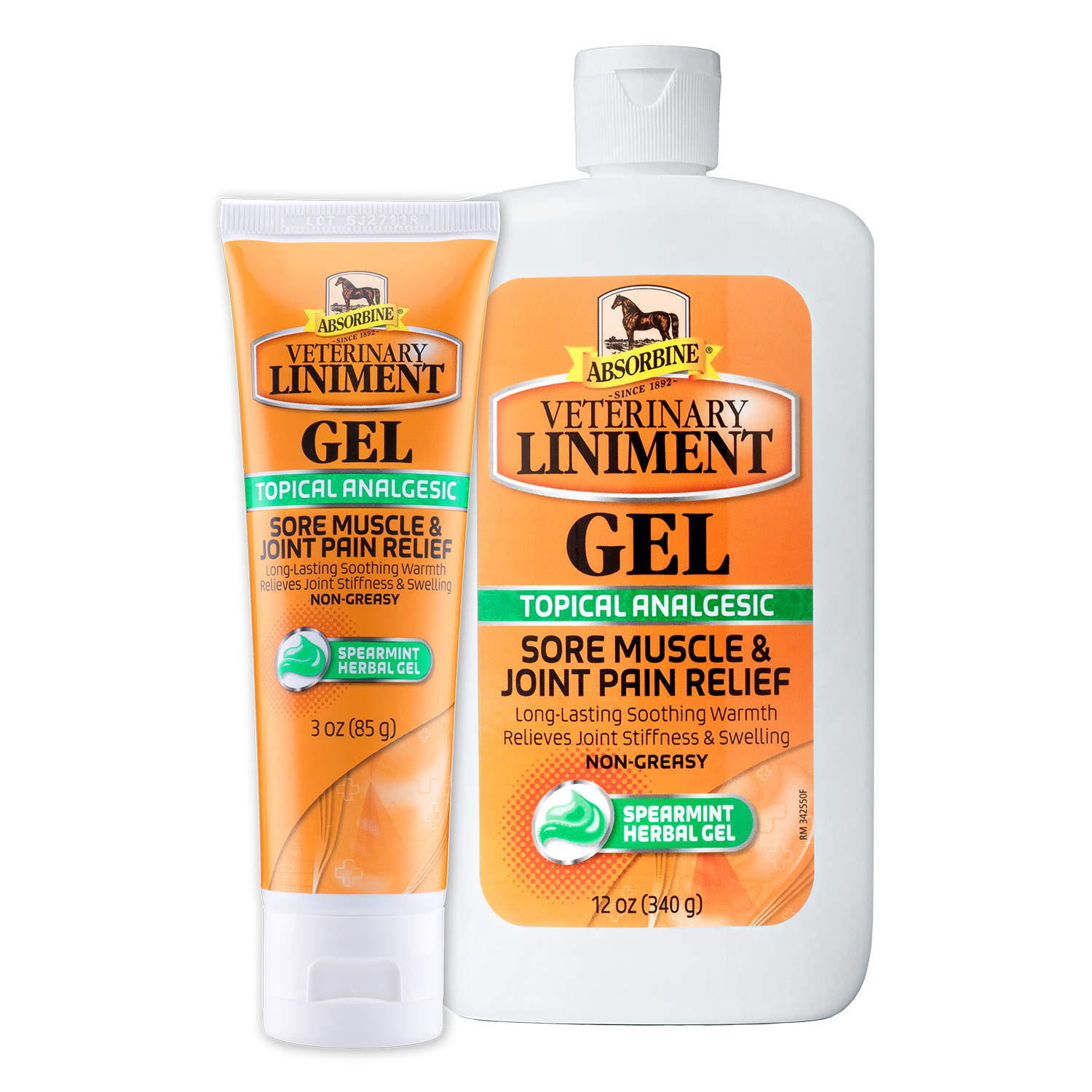 Absorbine Veterinary Liniment Gel | Muscle & Joint Relief for Horses