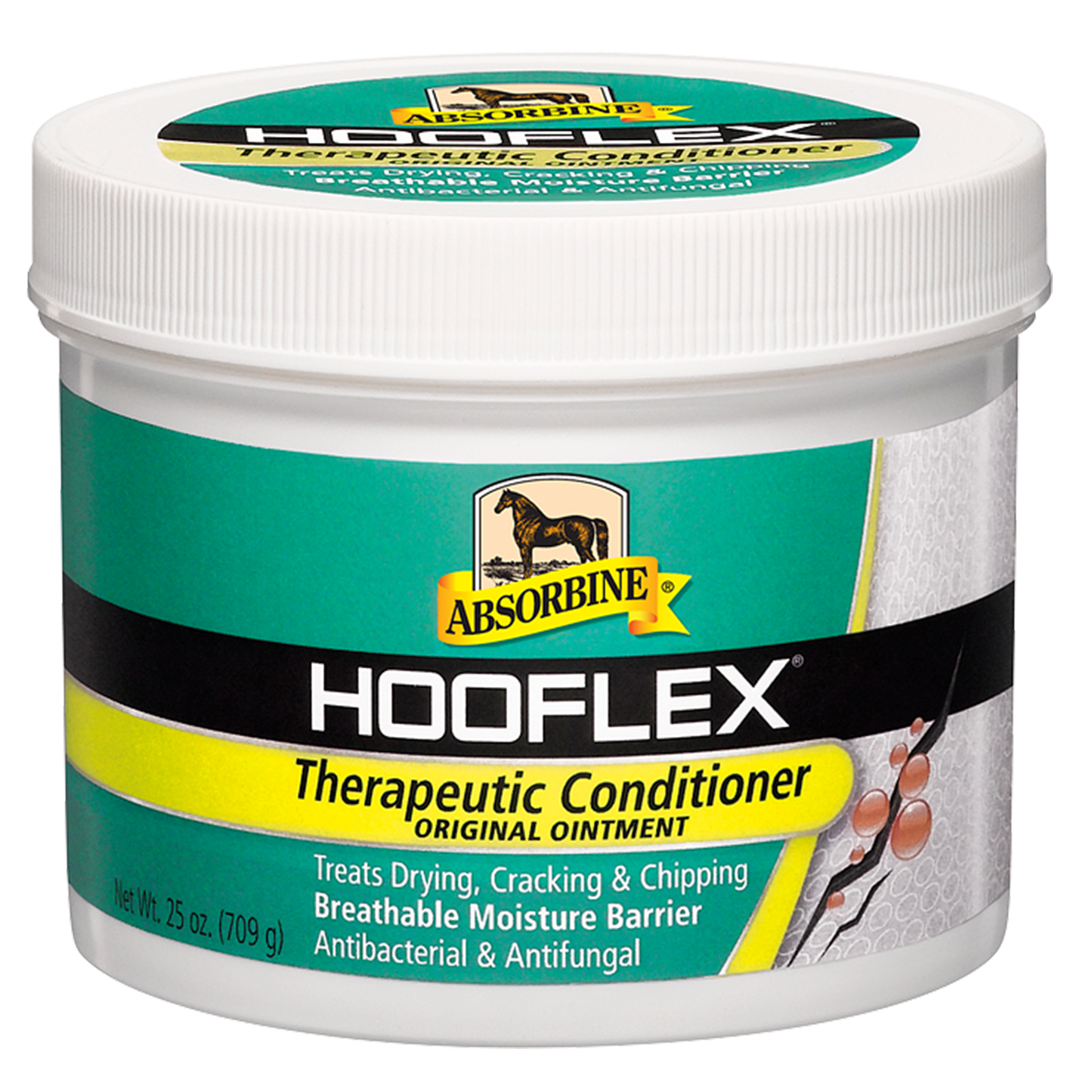 Absorbine Hooflex Therapeutic Conditioner Ointment | Hoof Care & Moisture | 25 oz
