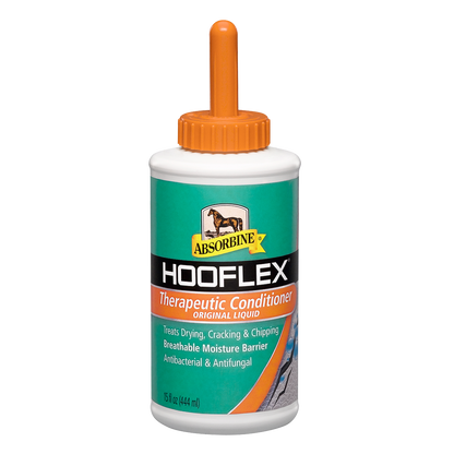 Absorbine Hooflex Therapeutic Conditioner Liquid | Moisture & Hoof Care | 15 oz