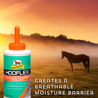 Absorbine Hooflex Therapeutic Conditioner Liquid | Moisture & Hoof Care | 15 oz