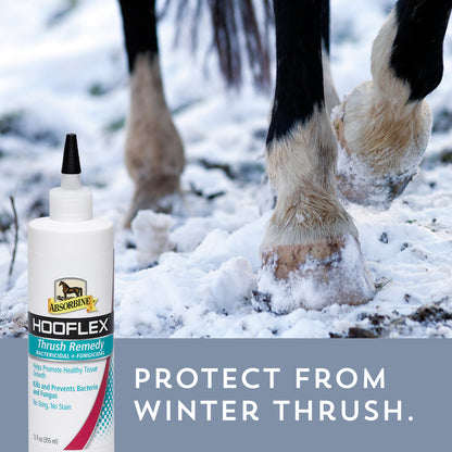 Absorbine Hooflex Thrush Remedy | Treats Thrush & White Line Disease | 12 oz