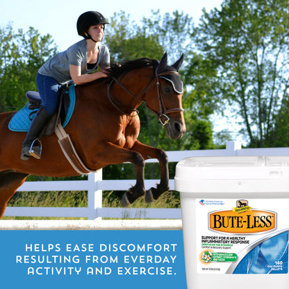 Absorbine Bute-Less Comfort & Recovery Pellets | Natural Horse Inflammation Supplement