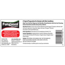 Absorbine Fungasol Ointment | Treats Equine & Livestock Skin Conditions | 13 oz