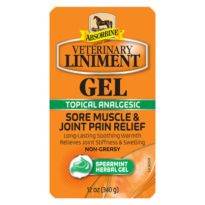 Absorbine Veterinary Liniment Gel | Muscle & Joint Relief for Horses
