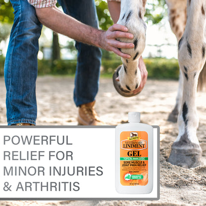 Absorbine Veterinary Liniment Gel | Muscle & Joint Relief for Horses