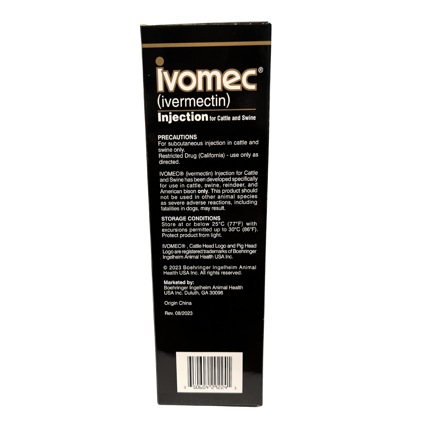 IVOMEC 1% Injection for Cattle & Swine | Ivermectin Dewormer