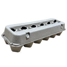 Paper Egg Carton | Holds 12 Eggs, Recyclable with Locking Tabs
