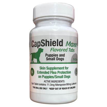 CapShield MAXX Flavored Tabs for Dogs | Extended Flea Protection