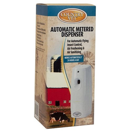 Country Vet Automatic Metered Dispenser | Insect & Odor Control