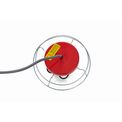 API Floating De-Icer | 1500W Livestock Tank Heater with Thermostat & Metal Guard | For 100–300 Gallon