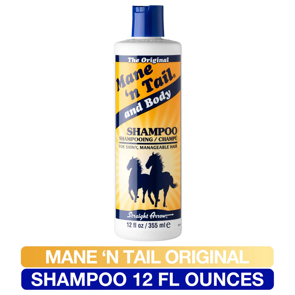 Mane ‘n Tail Original Shampoo | Horse, Pet, & Human Use | Protein-Enriched Hair Care