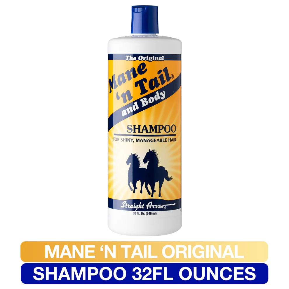Mane ‘n Tail Original Shampoo | Horse, Pet, & Human Use | Protein-Enriched Hair Care
