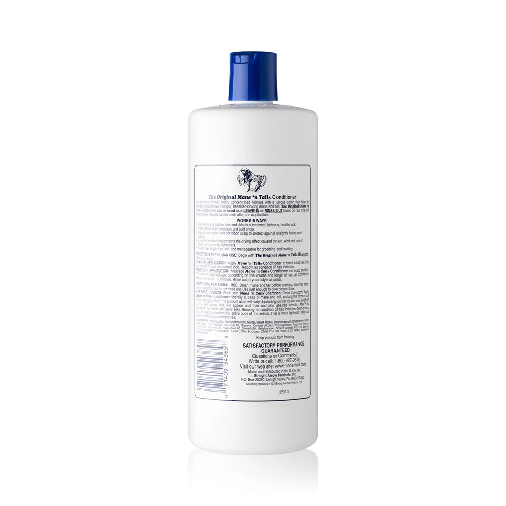 Mane 'n Tail Original Conditioner | Protein-Enriched Leave-In or Rinse-Out Hair Formula