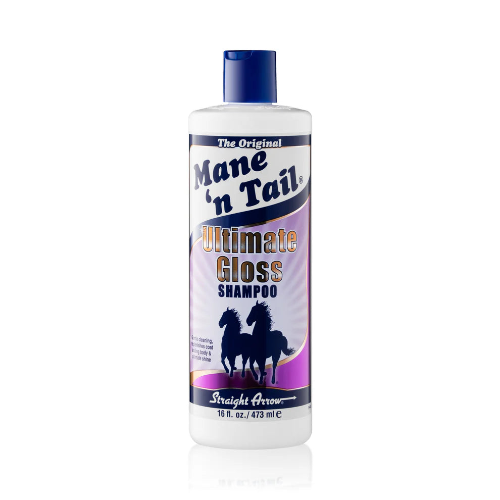 Mane 'n Tail Ultimate Gloss Shampoo | Deep Cleansing & Shine for Horses and Dogs | 16 oz