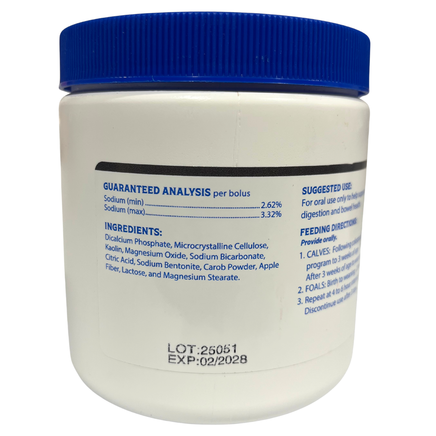 AliSorb Anti-Diarrheal Bolus for Cattle, Calves, Horses & Foals | 50 Count Jar