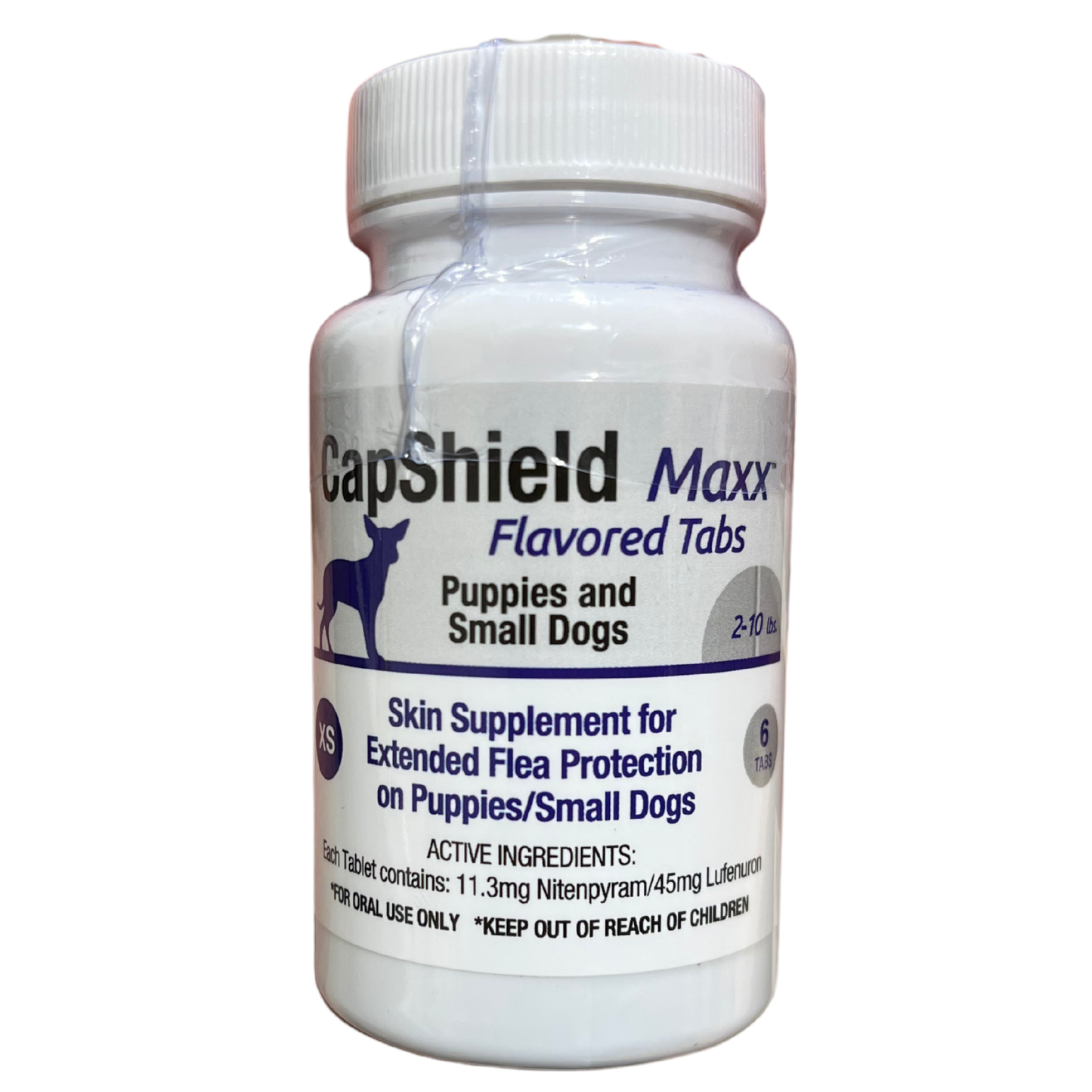 CapShield MAXX Flavored Tabs for Dogs | Extended Flea Protection