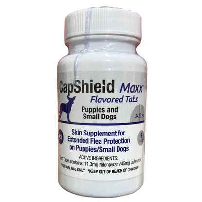CapShield MAXX Flavored Tabs for Dogs | Extended Flea Protection