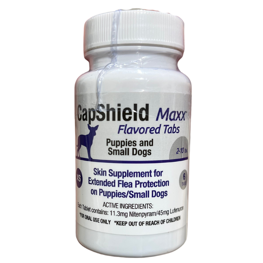 CapShield MAXX Flavored Tabs for Dogs | Extended Flea Protection