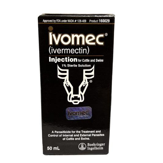 IVOMEC 1% Injection for Cattle & Swine | Ivermectin Dewormer