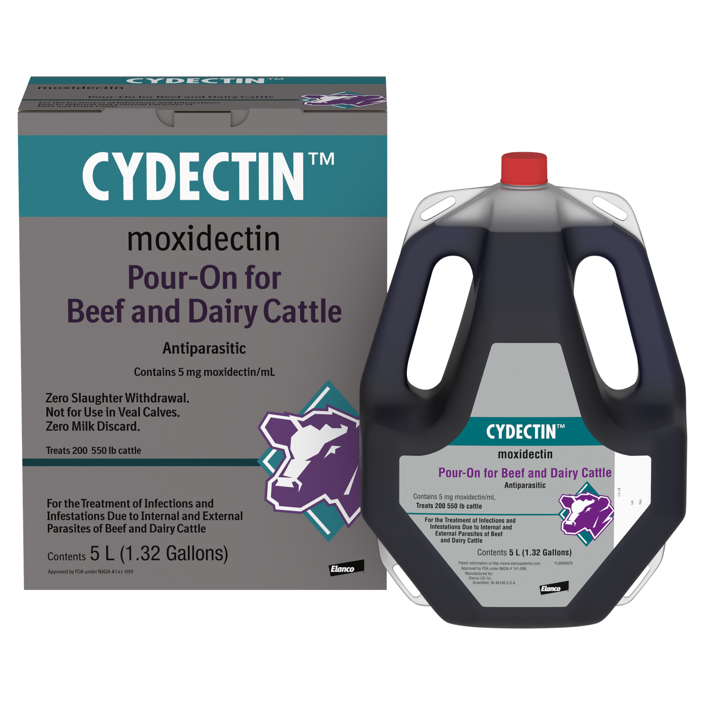 Elanco Cydectin Pour-On Cattle Dewormer (Moxidectin)