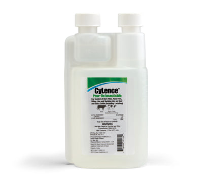 Elanco CyLence Pour-On Insecticide for Cattle | Horn & Face Fly Control 16 oz