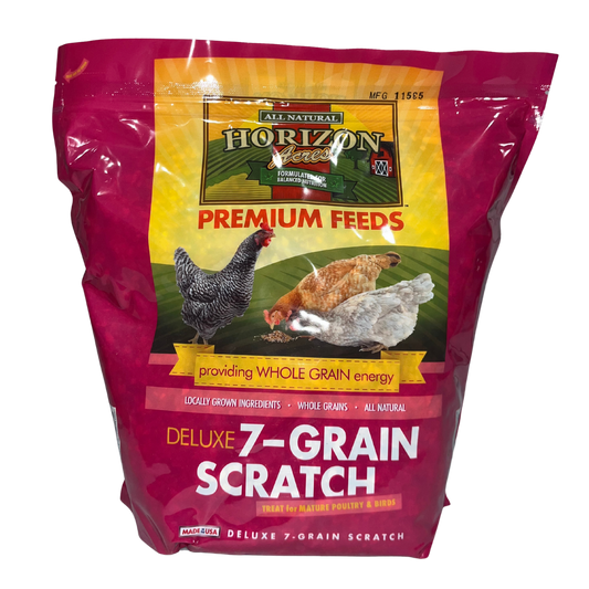 Horizon Acres Deluxe 7 - Grain Scratch Poultry Feed | 7 lb.
