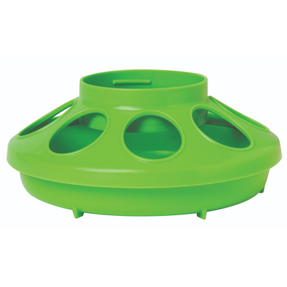 Little Giant 1 Quart Plastic Feeder Base | Gravity-Feed Chick Feeder
