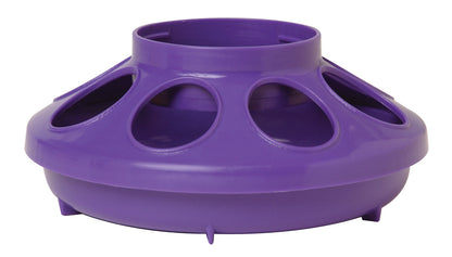 Little Giant 1 Quart Plastic Feeder Base | Gravity-Feed Chick Feeder