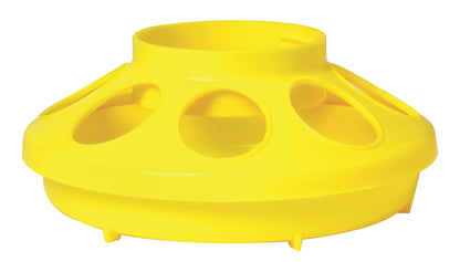 Little Giant 1 Quart Plastic Feeder Base | Gravity-Feed Chick Feeder