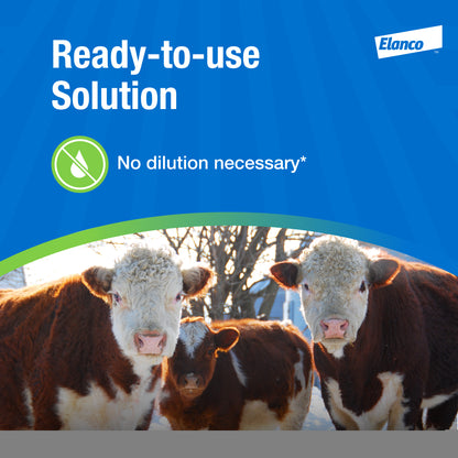 Elanco Permectrin Fly & Louse Dust | Controls Flies, Lice & Mites On Cattle & Poultry | 2 lb.