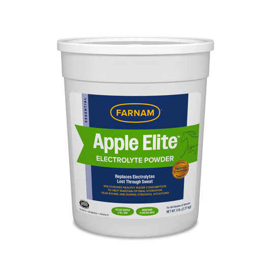Farnam Apple Elite Electrolytes Powder Apple Flavor Horse Supplement – 5 lb tub