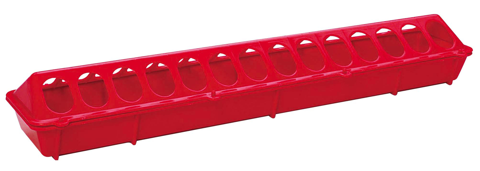 Little Giant 20 Inch Plastic Flip-Top Poultry Ground Feeder | 28 Holes