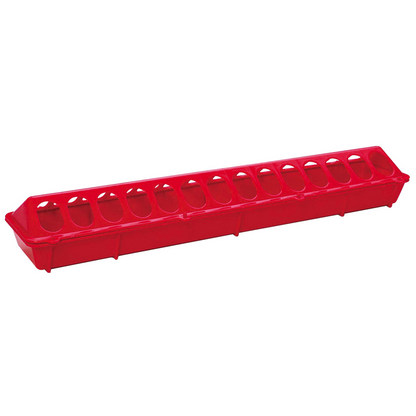 Little Giant 20 Inch Plastic Flip-Top Poultry Ground Feeder | 28 Holes