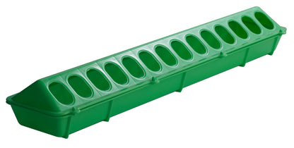 Little Giant 20 Inch Plastic Flip-Top Poultry Ground Feeder | 28 Holes