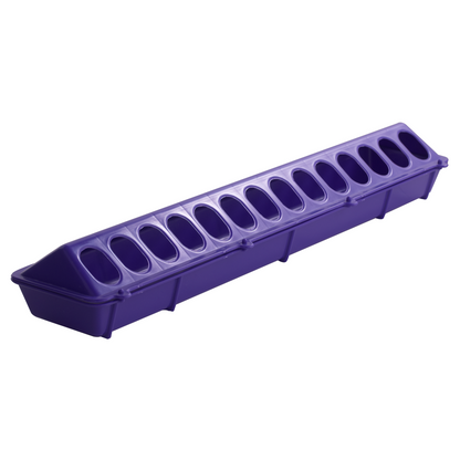 Little Giant 20 Inch Plastic Flip-Top Poultry Ground Feeder | 28 Holes
