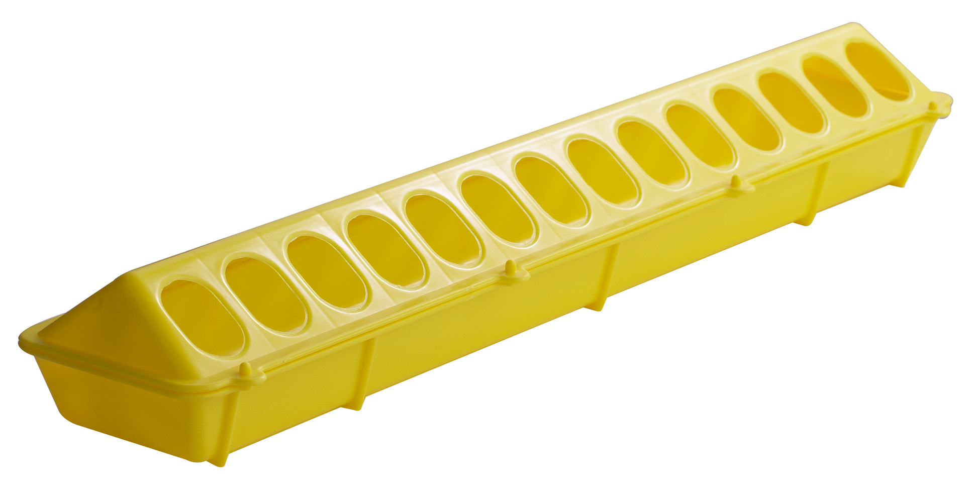 Little Giant 20 Inch Plastic Flip-Top Poultry Ground Feeder | 28 Holes