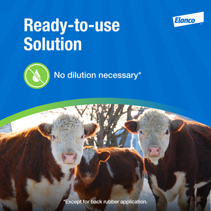 Elanco Permectrin CDS Pour-On or Spray Insecticide for Livestock & Premises Control
